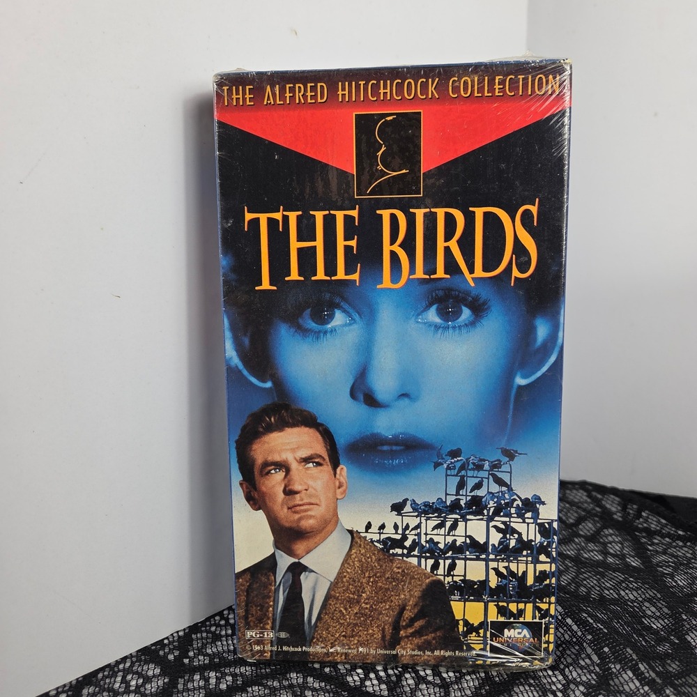 The Birds VHS Alfred Hitchcock Collection 1995 MCA Universal Factory Sealed